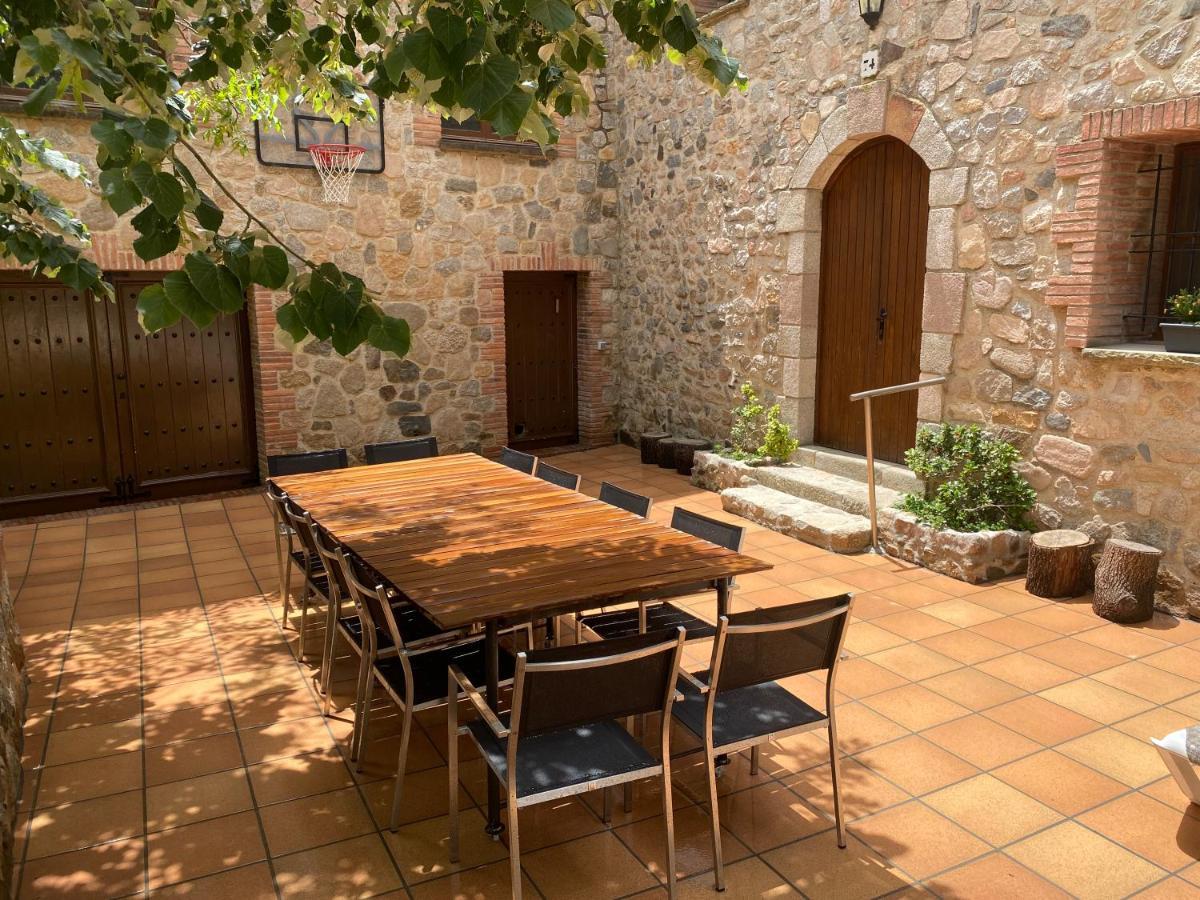 Masia Can Janet Arbucies Bagian luar foto