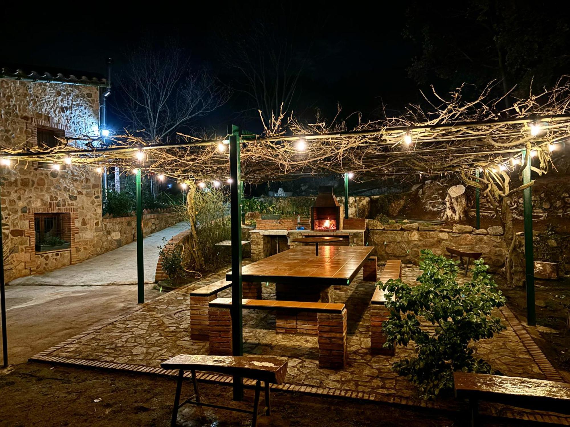 Masia Can Janet Arbucies Bagian luar foto
